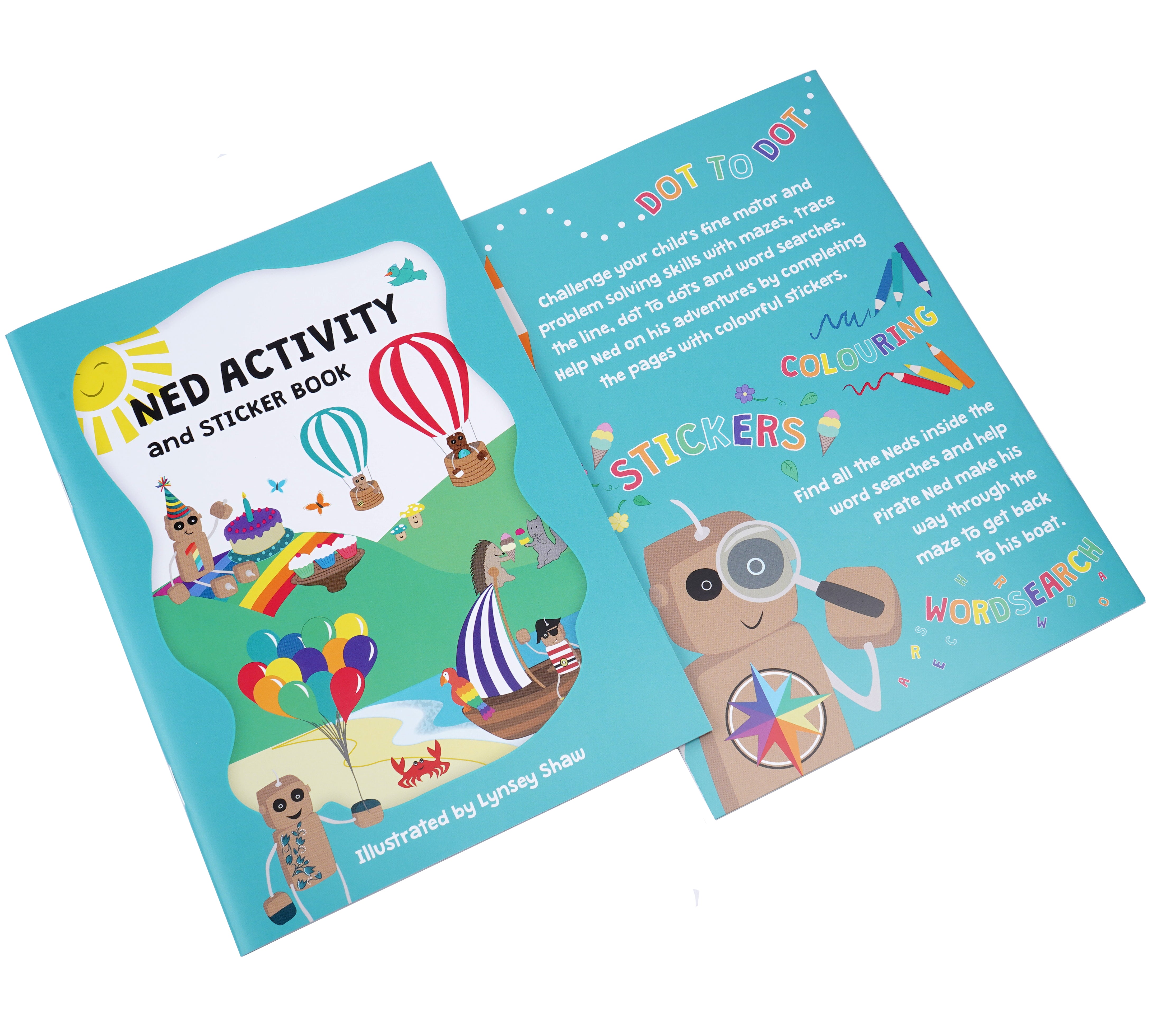 Ned's Activity and Sticker Book