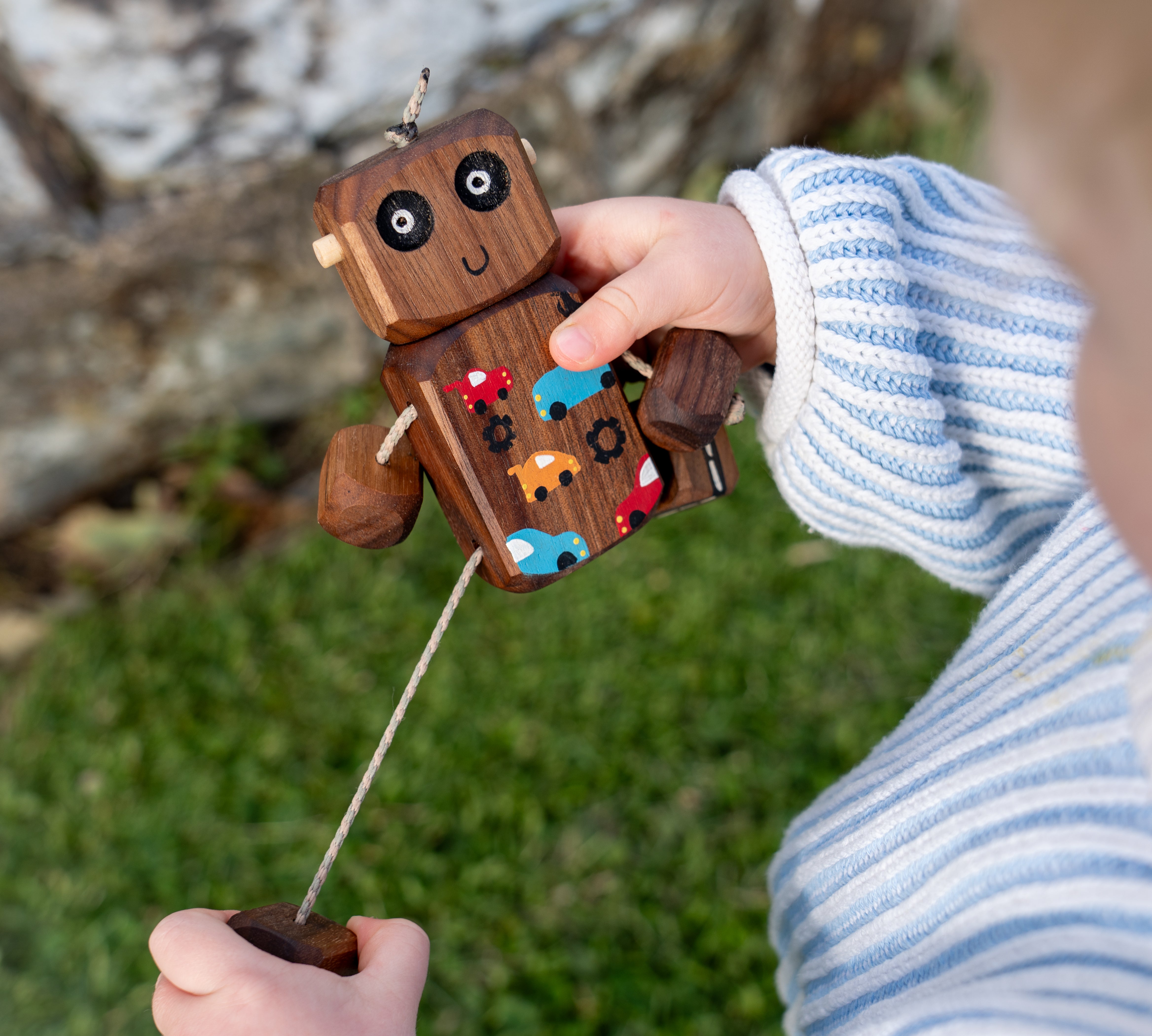 Hot Rod Ned in Walnut