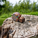 Dolly the Disco Snail in Walnut | Age: 3+