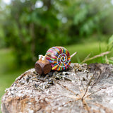 Dolly the Disco Snail in Walnut | Age: 3+