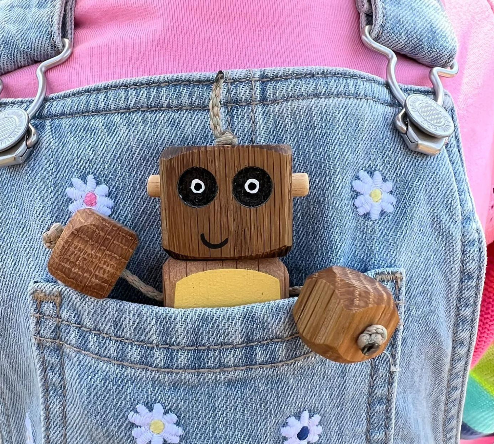 Personalised Etched Number Ned in Oak