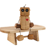 Heart Chest Ned in Oak