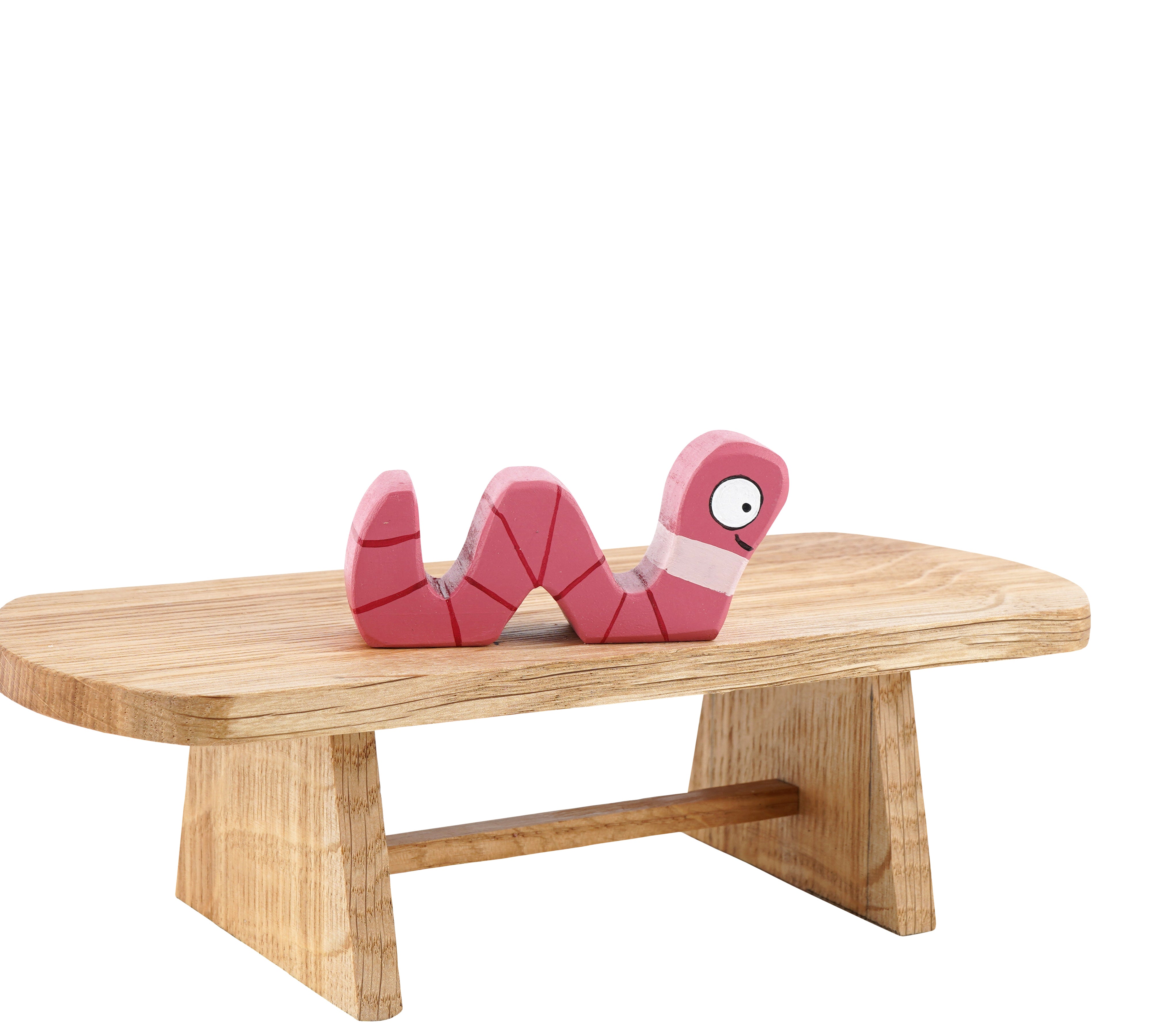 Wilbur the Little Wooden Worm in Beech | Age: 3+