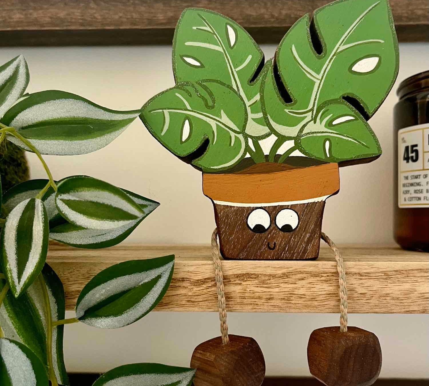 Monica the Monstera Plant in Beech | Age: 3+