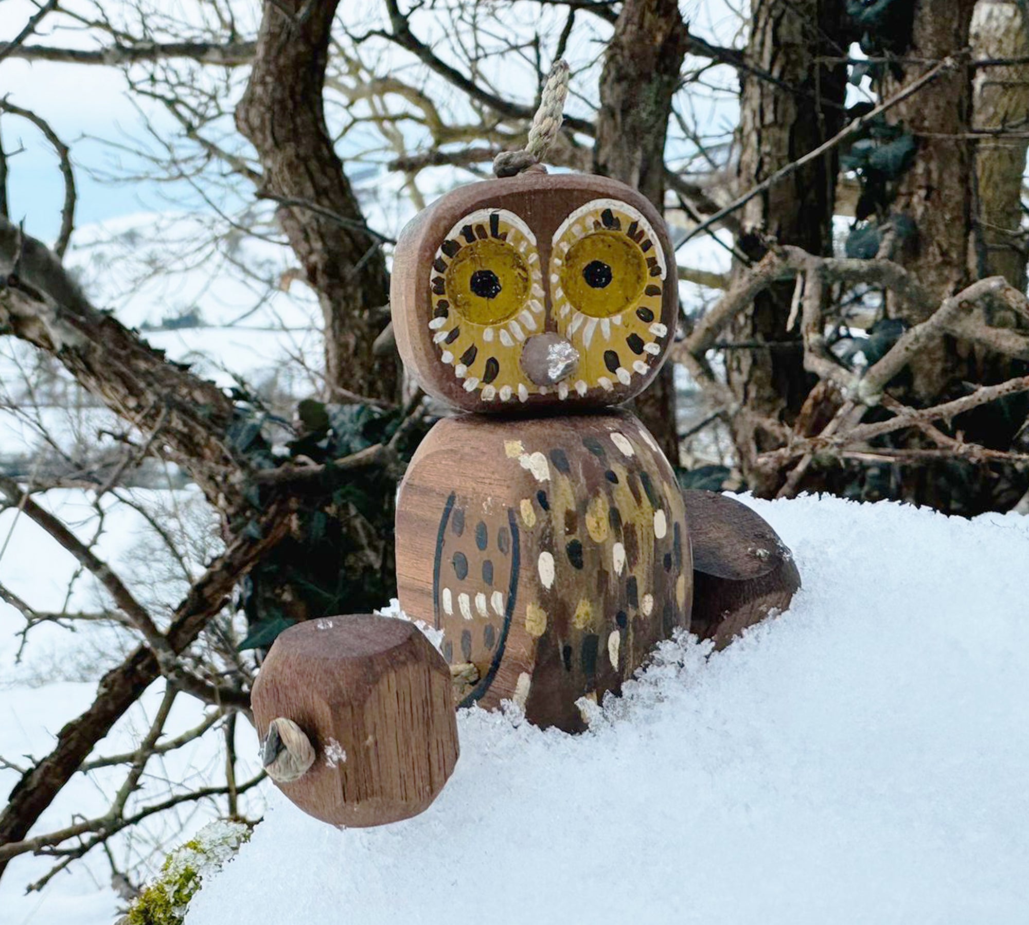 Olly the Owl in Walnut | Age: 3+