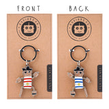 Reversable Pegleg Keyring