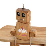 Personalised Birthday Cake Ned in Oak