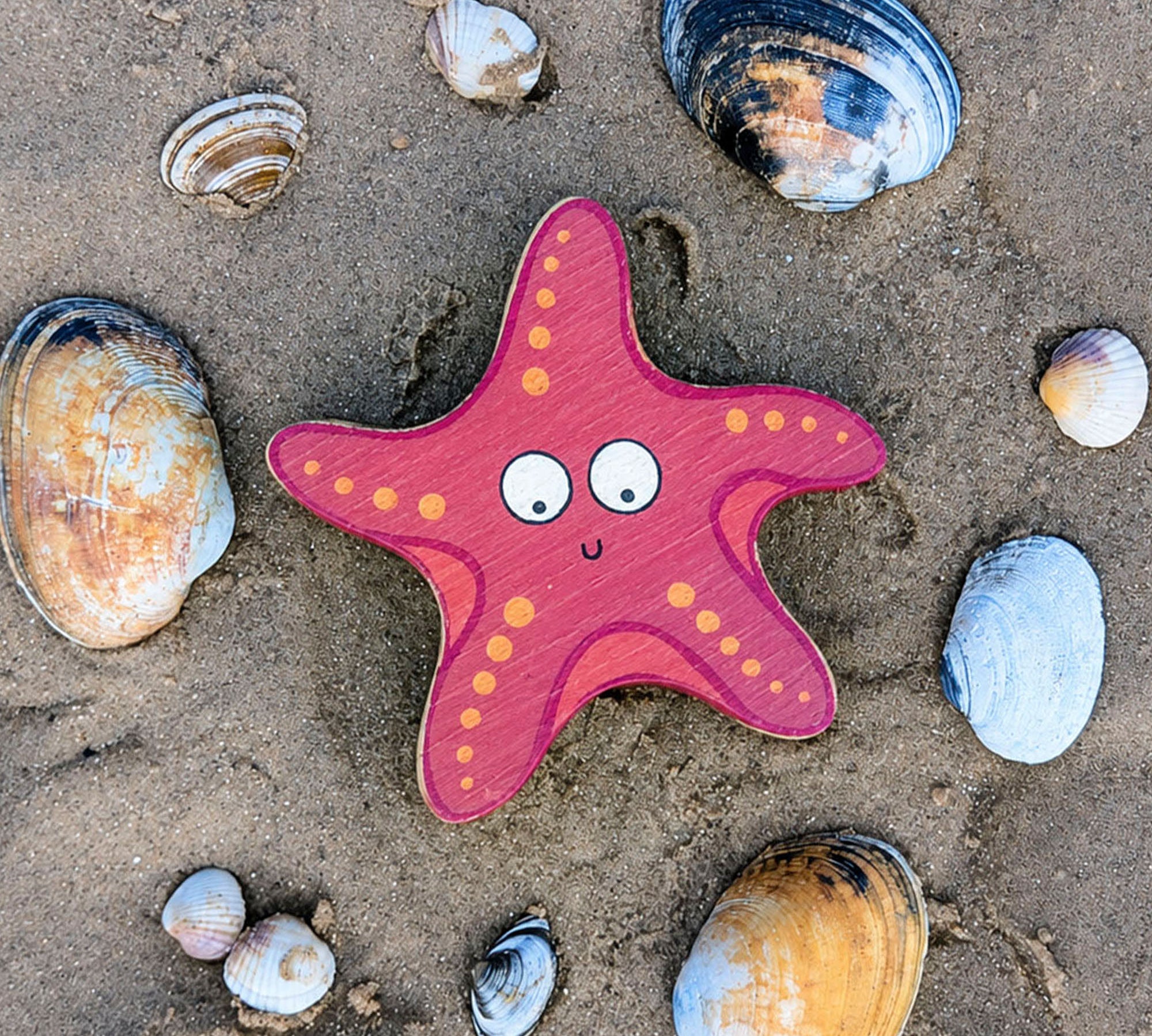 Sandy the Starfish in Beech | Age: 3+