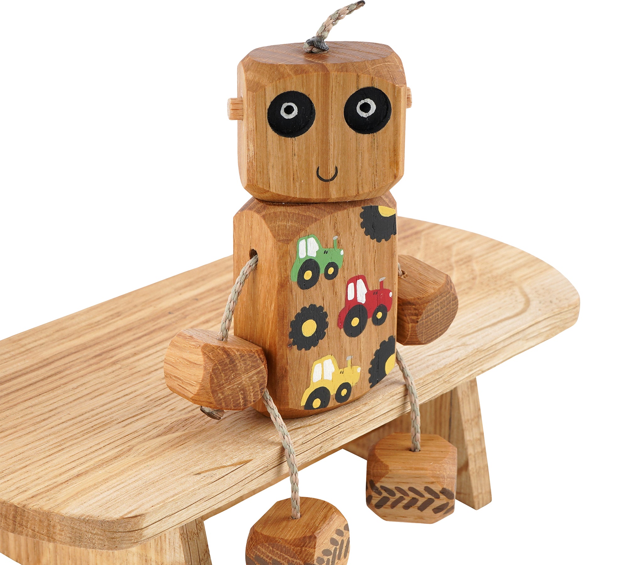 Tractor Ned in Oak