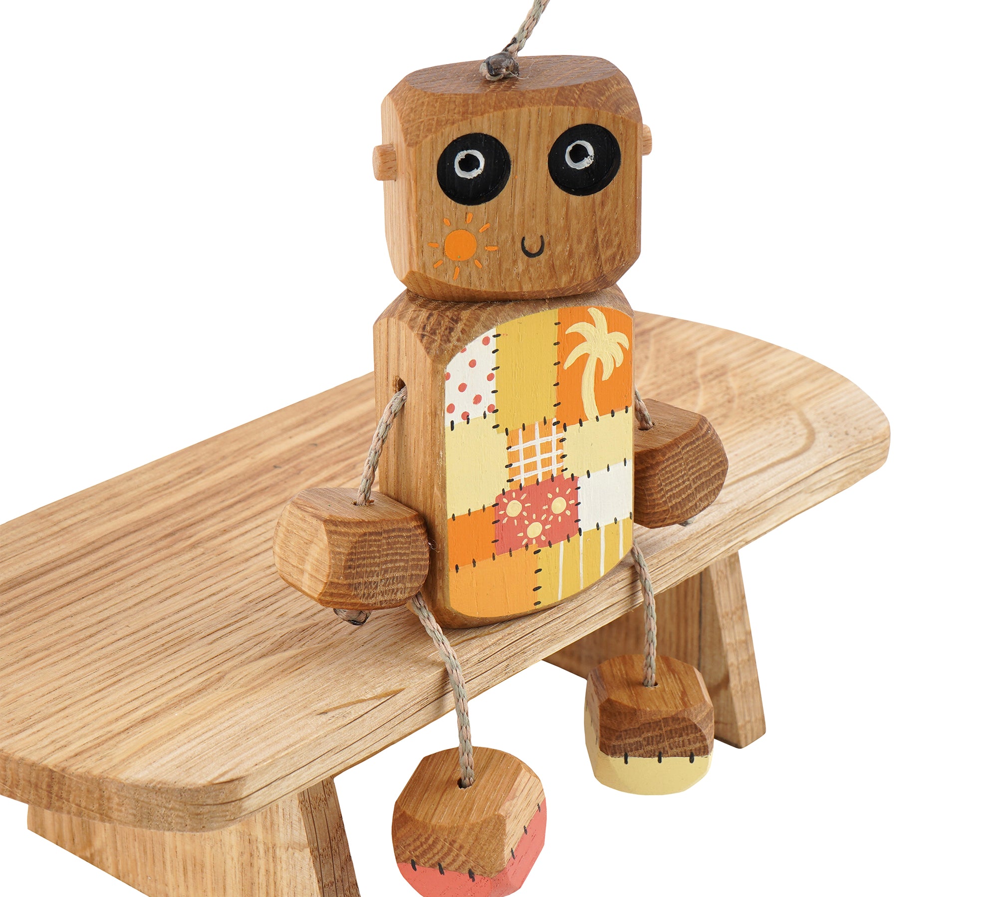 Summer Patchwork Ned in Oak