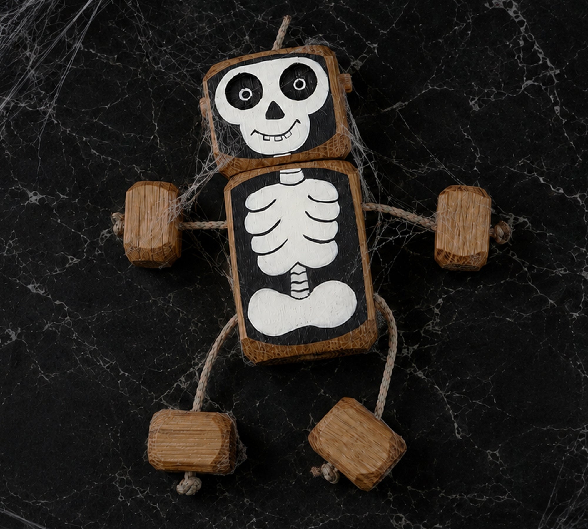 Skeleton Ned in Oak