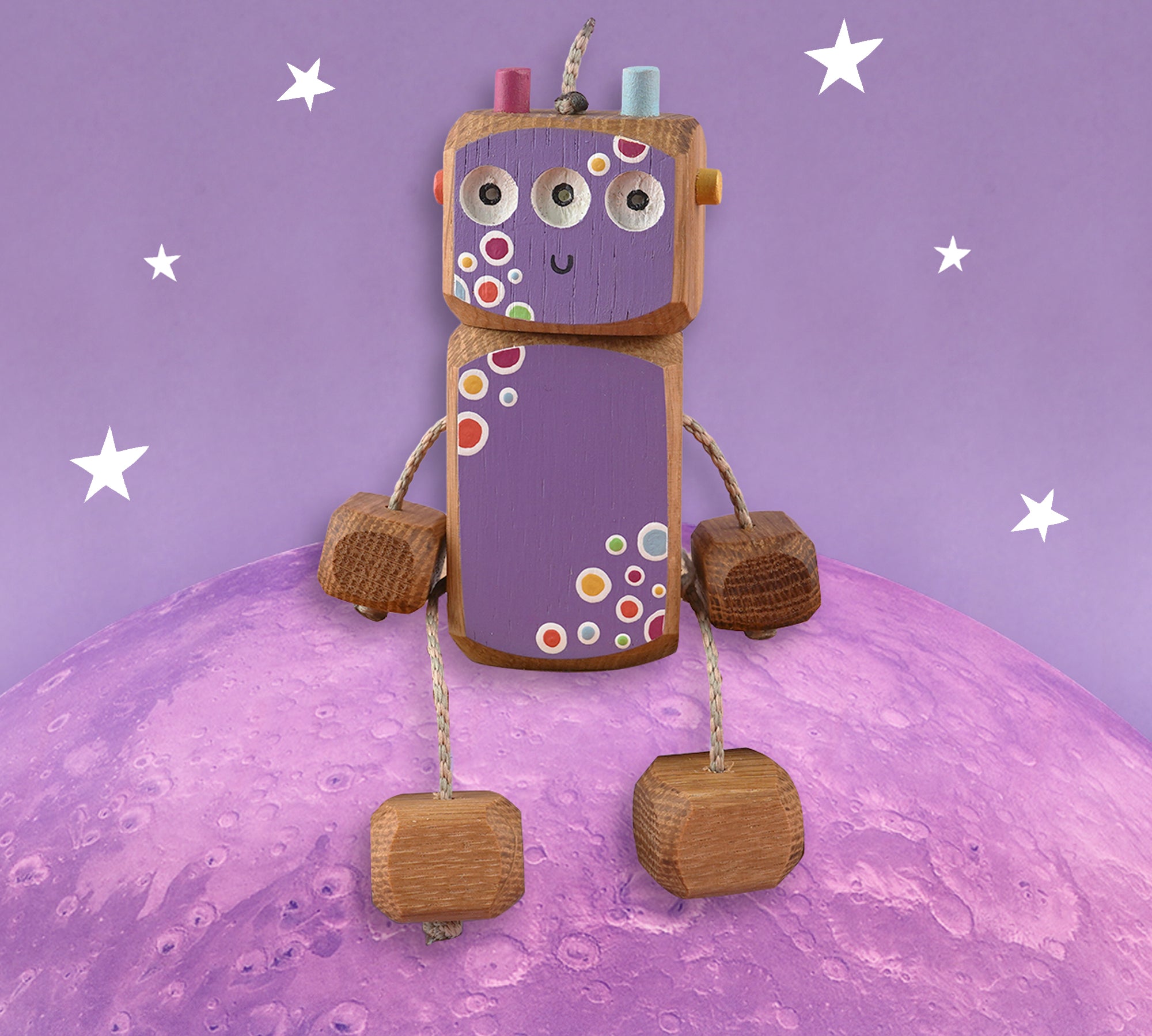 Alien Ned in Oak