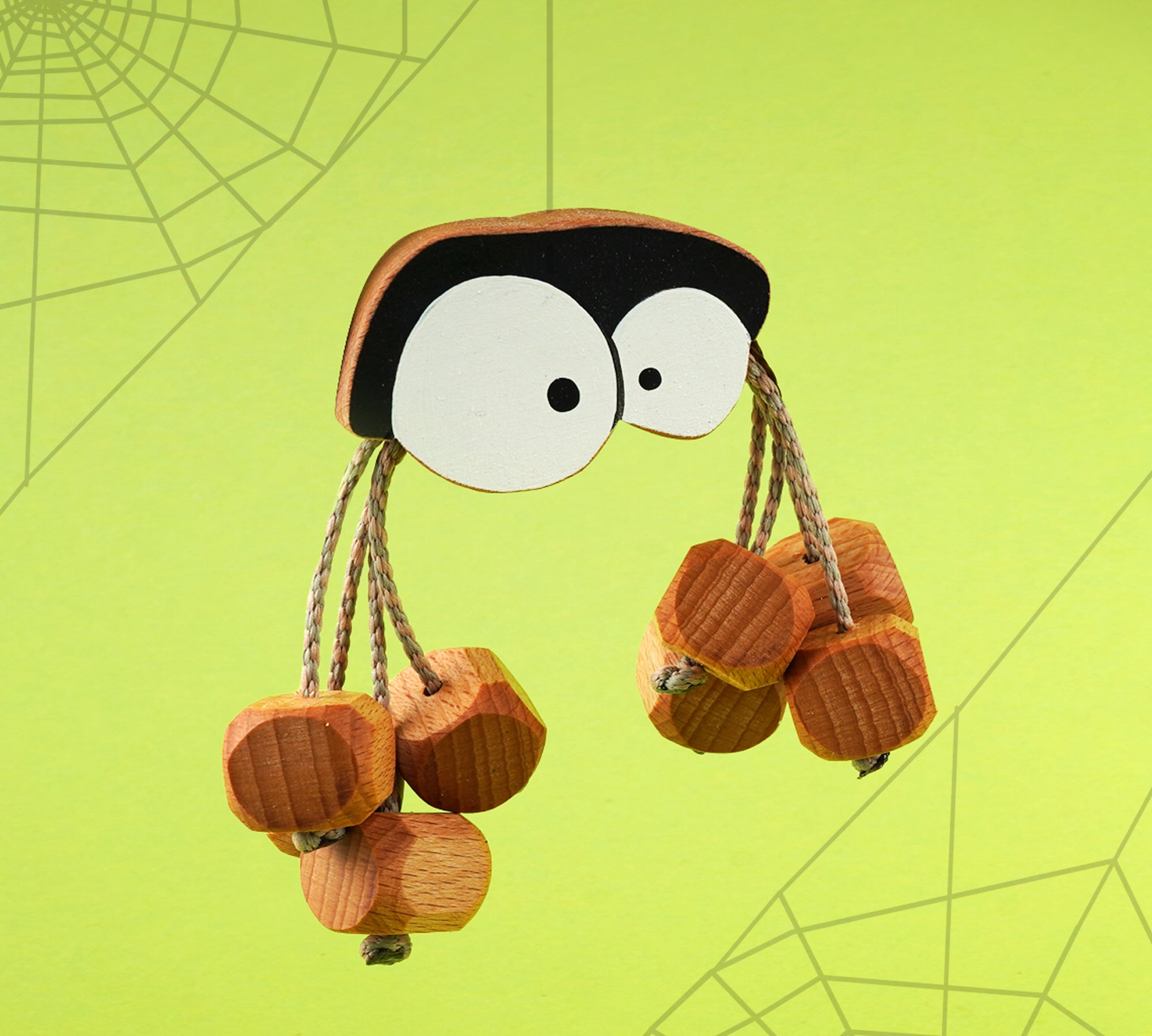 Spooky the Big Eyed Spider in Oak | Age: 3+