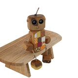 Autumnal Patchwork Ned in Oak