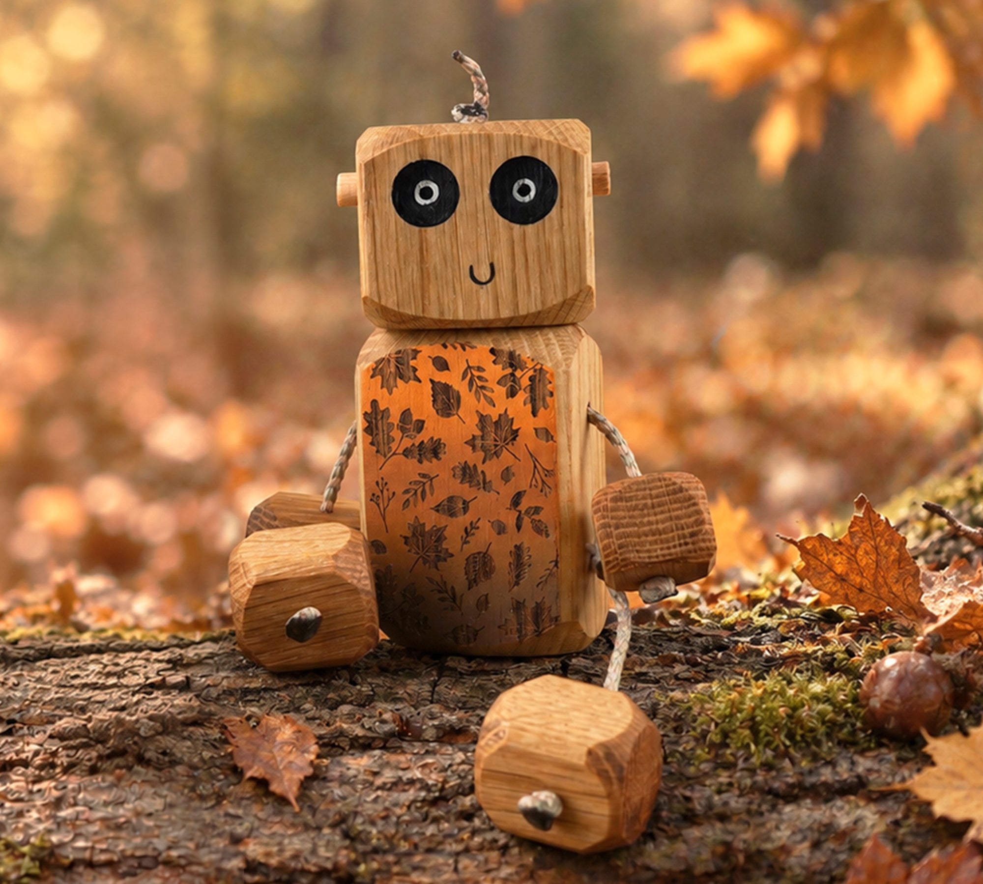 Autumn Leaf Ned in Oak