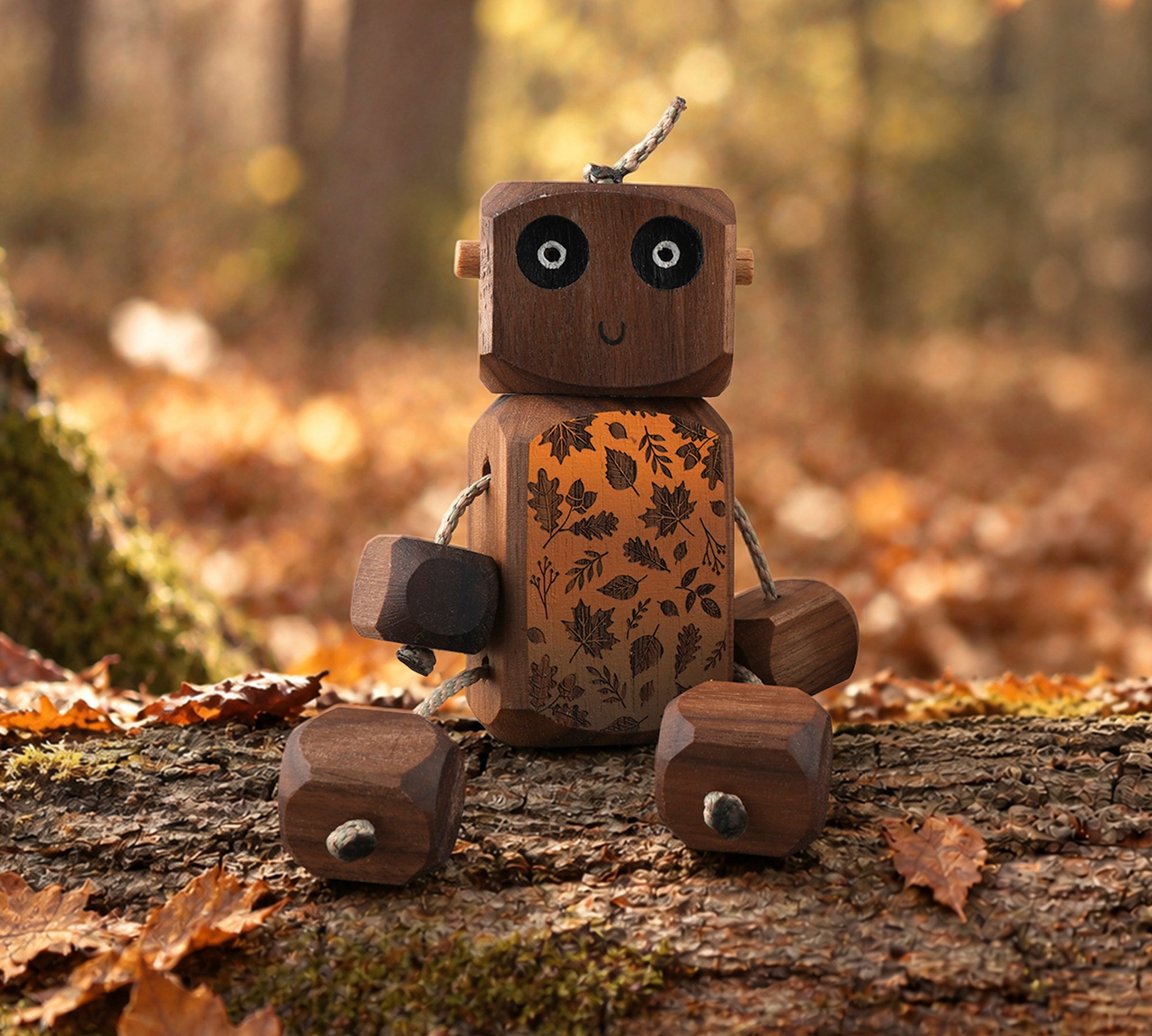 Autumn Leaf Ned in Walnut