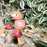 Frannie the Flamingo Toy in Oak | Age: 3+
