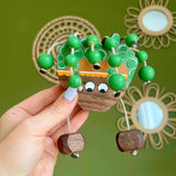 Pearl the Wooden House Plant in Beech | Age: 3+
