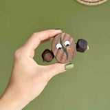 Bruno the Coffee Bean In Walnut | Age: 3+