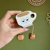 Tina the Wooden Teacup in Beech | Age: 3+
