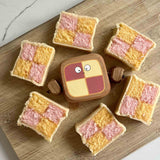 Betsy the Battenburg Slice in Beech | Age: 3+
