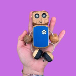 Football Ned - Personalised wooden toys