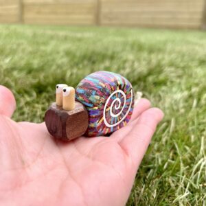 Disco snail in hand